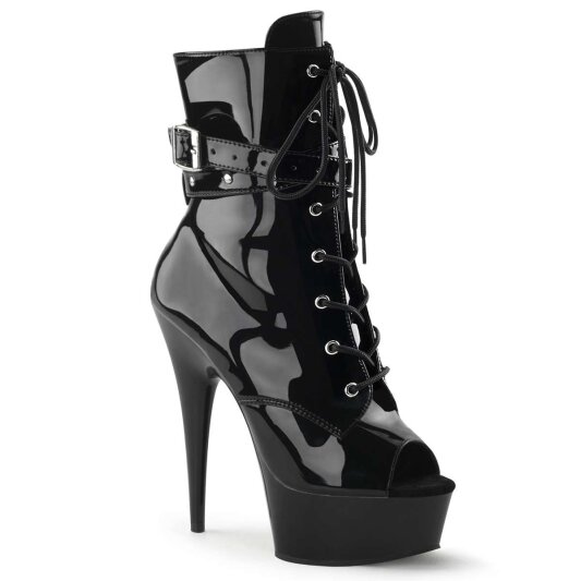 Pleaser Bottines DELIGHT-1033 Noir EU-35/US-5