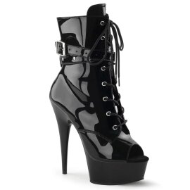 Pleaser Bottines DELIGHT-1033 Noir EU-35/US-5