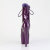 Pleaser ADORE-1021GP Bottines à plateforme Revêtement laqué Paillettes Lilas foncé EU-35 / US-5