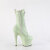 Pleaser ADORE-1040GR Bottines à plateforme Paillettes Strass Vert EU-35 / US-5
