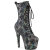Pleaser ADORE-1040SPF Bottines à plateforme Tissu Argent Métallique EU-36 / US-6