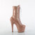 Pleaser ADORE-1040TT Bottines à plateforme Revêtement laqué Blanc Beige EU-44 / US-14