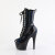 Pleaser ADORE-1040WR-HG Bottines à plateforme Revêtement laqué Holo Noir EU-39 / US-9