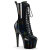 Pleaser ADORE-1040WR-HG Bottines à plateforme Revêtement laqué Holo Noir EU-40 / US-10