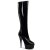 Pleaser Bottes DELIGHT-2000 Noir EU-42/US-12