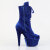 Pleaser ADORE-1045VEL Bottines à plateforme Velours Bleu EU-37 / US-7