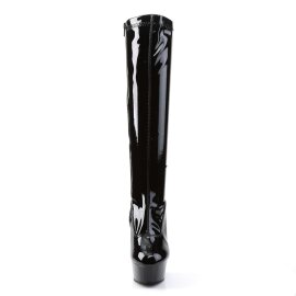 Pleaser Bottes DELIGHT-2000 Noir EU-35/US-5