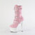 Pleaser ADORE-1046TT Bottines à plateforme Revêtement laqué Holo Rose EU-36 / US-6