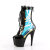 Pleaser ADORE-1047 Bottines à plateforme Revêtement laqué Holo Noir EU-41 / US-11