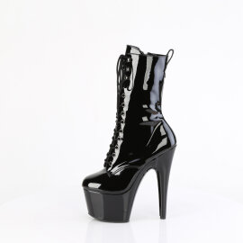 Pleaser ADORE-1049WR Bottines à plateforme Revêtement laqué Noir EU-39 / US-9