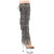 Pleaser ADORE-3019C-RSF Cuissardes à plateforme Transparent Strass Noir EU-36 / US-6