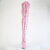 Pleaser ADORE-3020GP Cuissardes à plateforme Revêtement laqué Paillettes Rose EU-35 / US-5