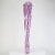 Pleaser ADORE-3020GP Cuissardes à plateforme Revêtement laqué Paillettes Lilas EU-38 / US-8