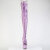 Pleaser ADORE-3021GP Cuissardes à plateforme Revêtement laqué Paillettes Lilas EU-41 / US-11