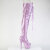Pleaser ADORE-3021GP Cuissardes à plateforme Revêtement laqué Paillettes Lilas EU-44 / US-14