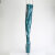 Pleaser ADORE-3021GP Cuissardes à plateforme Revêtement laqué Paillettes Vert Bleu EU-35 / US-5