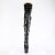 Pleaser ADORE-3022 Cuissardes à plateforme Revêtement laqué Noir EU-42 / US-12