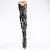 Pleaser ADORE-3022 Cuissardes à plateforme Revêtement laqué Noir EU-42 / US-12