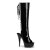 Pleaser Bottes DELIGHT-2018 Noir EU-40/US-10