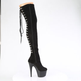 Pleaser ADORE-3063 Cuissardes à plateforme Noir EU-35 / US-5