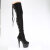Pleaser ADORE-3063 Cuissardes à plateforme Noir EU-35 / US-5