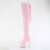 Pleaser ADORE-3063 Cuissardes à plateforme Revêtement laqué Paillettes Rose EU-35 / US-5