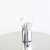 Pleaser ADORE-708 Sandales à plateforme Chrome Transparent Argent EU-44 / US-14