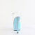 Pleaser ADORE-708LG Sandales à plateforme Transparent Paillettes Bleu EU-37 / US-7
