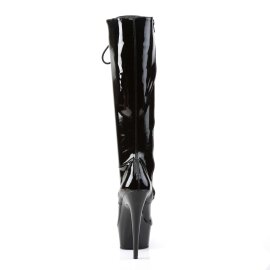 Pleaser Bottes DELIGHT-2023 Noir EU-35/US-5
