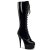 Pleaser Bottes DELIGHT-2023 Noir EU-38/US-8