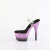 Pleaser ADORE-708SS Sandales à plateforme Transparent Paillettes Lilas EU-35 / US-5