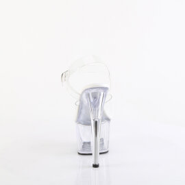 Pleaser ADORE-708VL Sandales à plateforme Transparent EU-35 / US-5