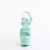 Pleaser ADORE-709GP Sandales à plateforme Revêtement laqué Paillettes Vert Bleu EU-37 / US-7