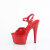 Pleaser ADORE-709GP Sandales à plateforme Revêtement laqué Paillettes Rouge EU-35 / US-5
