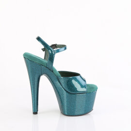 Pleaser ADORE-709GP Sandales à plateforme Revêtement laqué Paillettes Vert EU-39 / US-9