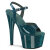 Pleaser ADORE-709GP Sandales à plateforme Revêtement laqué Paillettes Vert EU-39 / US-9