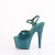 Pleaser ADORE-709GP Sandales à plateforme Revêtement laqué Paillettes Vert EU-39 / US-9
