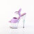 Pleaser ADORE-709HT Sandales à plateforme Holo Lilas fumé EU-38 / US-8