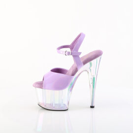 Pleaser ADORE-709HT Sandales à plateforme Holo Lilas fumé EU-39 / US-9