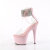 Pleaser ADORE-724RS Sandales à plateforme Transparent Strass Rose EU-38 / US-8