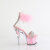 Pleaser ADORE-727F Sandales à plateforme Transparent Rose EU-38 / US-8