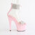 Pleaser ADORE-727RS Sandales à plateforme Transparent Strass Rose EU-38 / US-8