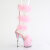 Pleaser ADORE-728F Sandales à plateforme Transparent Rose EU-37 / US-7