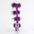 Pleaser ADORE-728F Sandales à plateforme Transparent Lilas EU-38 / US-8