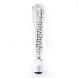 Pleaser Bottes DELIGHT-2023 Blanc EU-37/US-7
