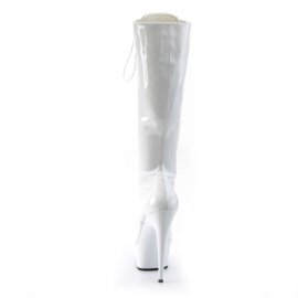 Pleaser Bottes DELIGHT-2023 Blanc EU-37/US-7
