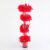 Pleaser ADORE-728F Sandales à plateforme Transparent Rouge EU-35 / US-5