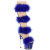 Pleaser ADORE-728F Sandales à plateforme Transparent Bleu EU-35 / US-5