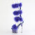 Pleaser ADORE-728F Sandales à plateforme Transparent Bleu EU-38 / US-8