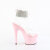 Pleaser ADORE-791-2RS Sandales à plateforme Transparent Strass Rose EU-38 / US-8
